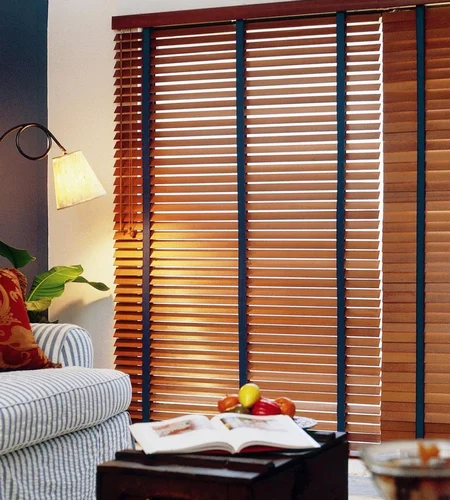 wooden blinds