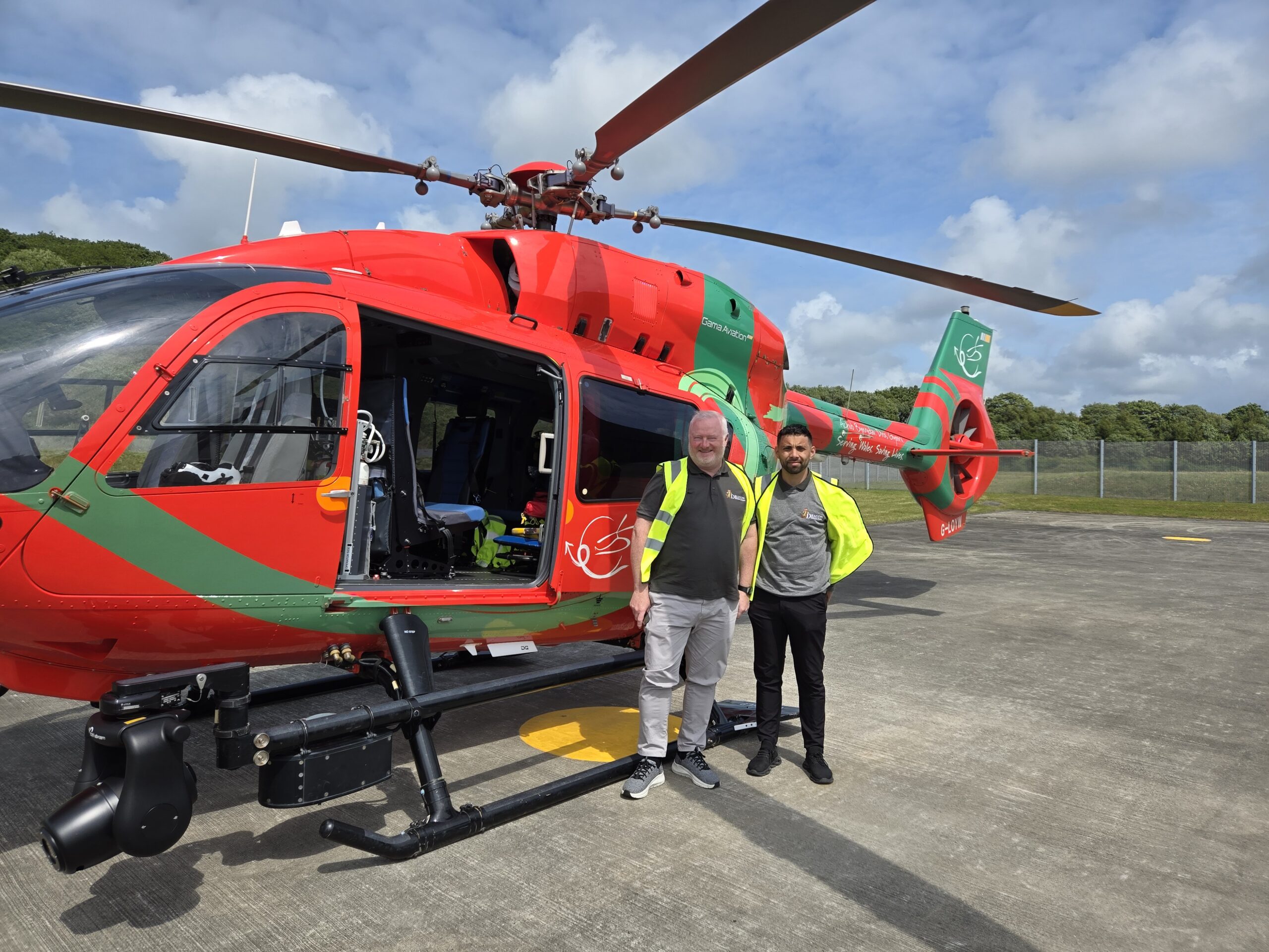 Join Us In Supporting Wales Air Ambulance | Dragon Shutters and Shades