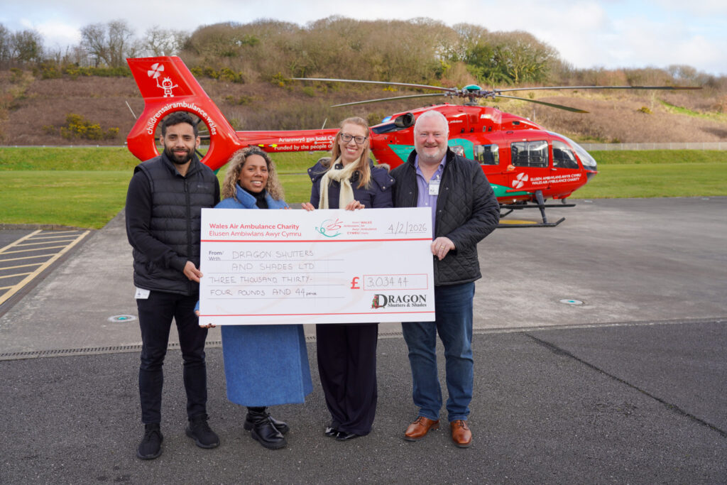 Dragon Shutters and Shades | Wales Air Ambulance
